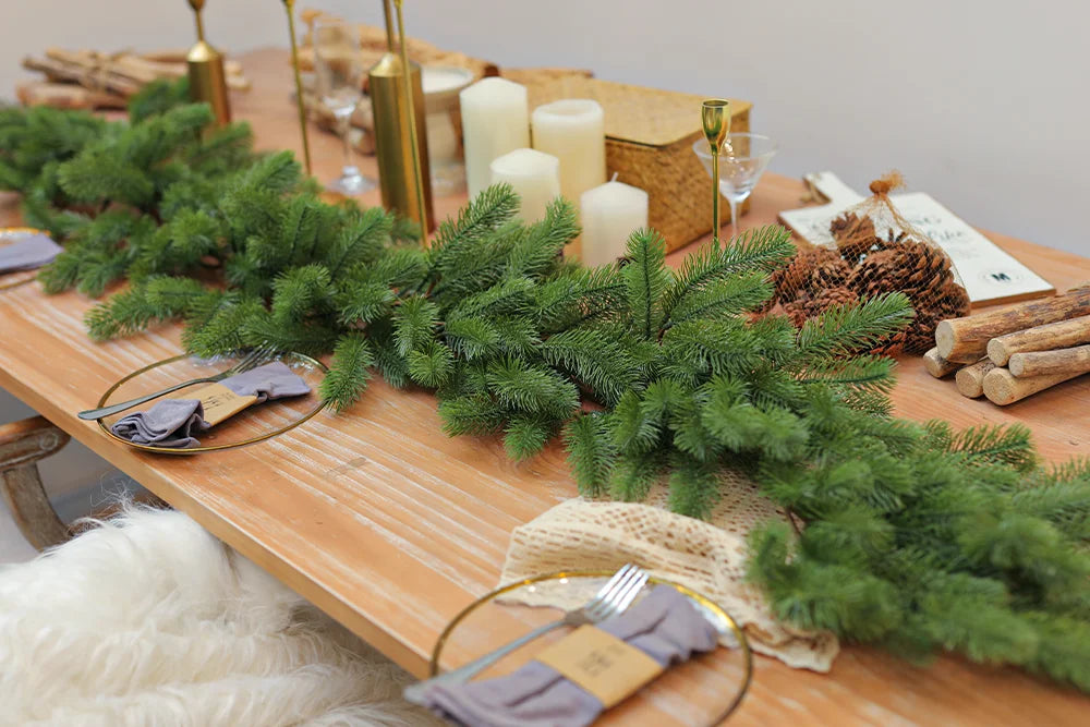 Artificial Christmas Pine Needle Garland