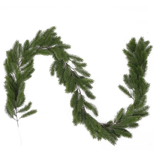 Artificial Christmas Pine Needle Garland