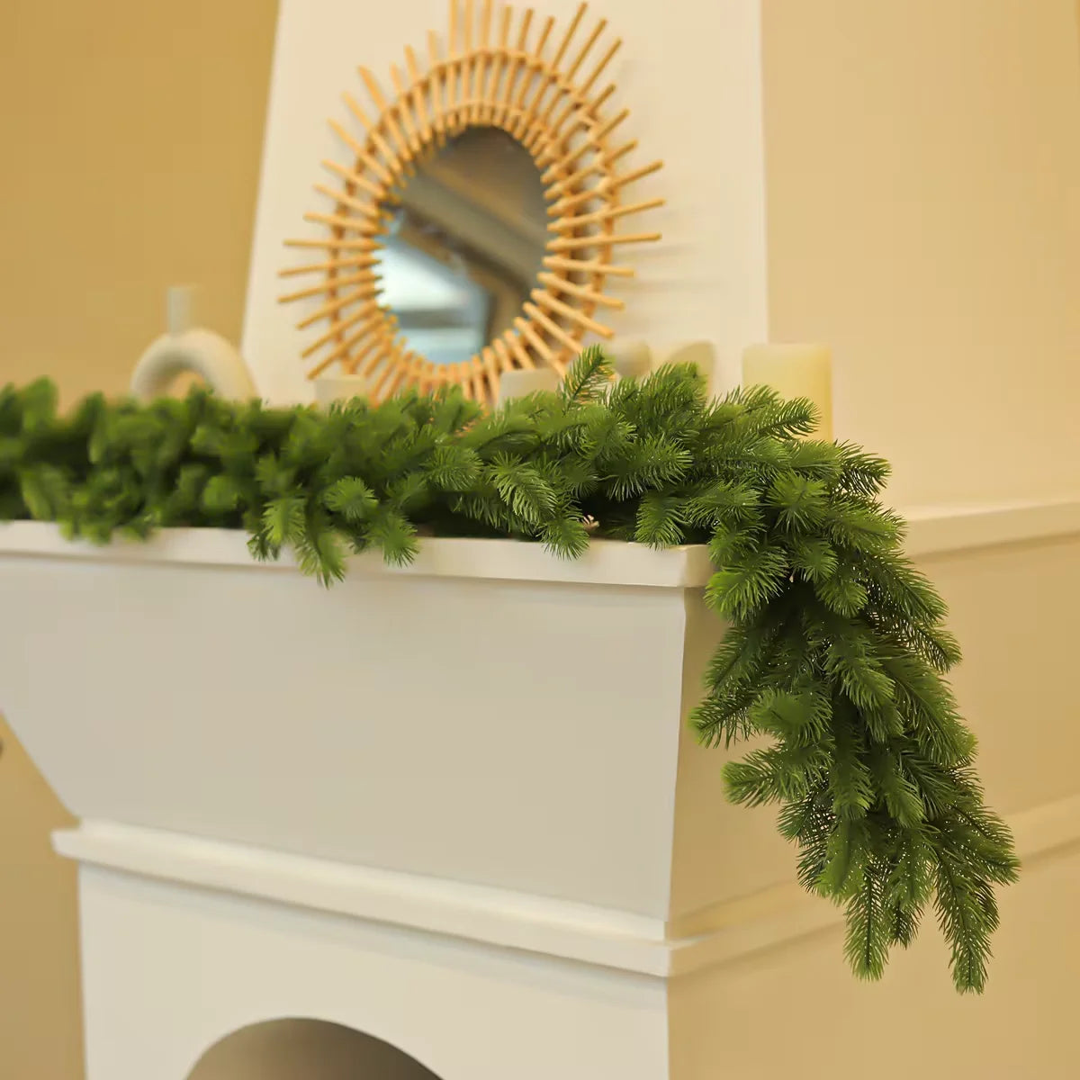 Artificial Christmas Pine Needle Garland